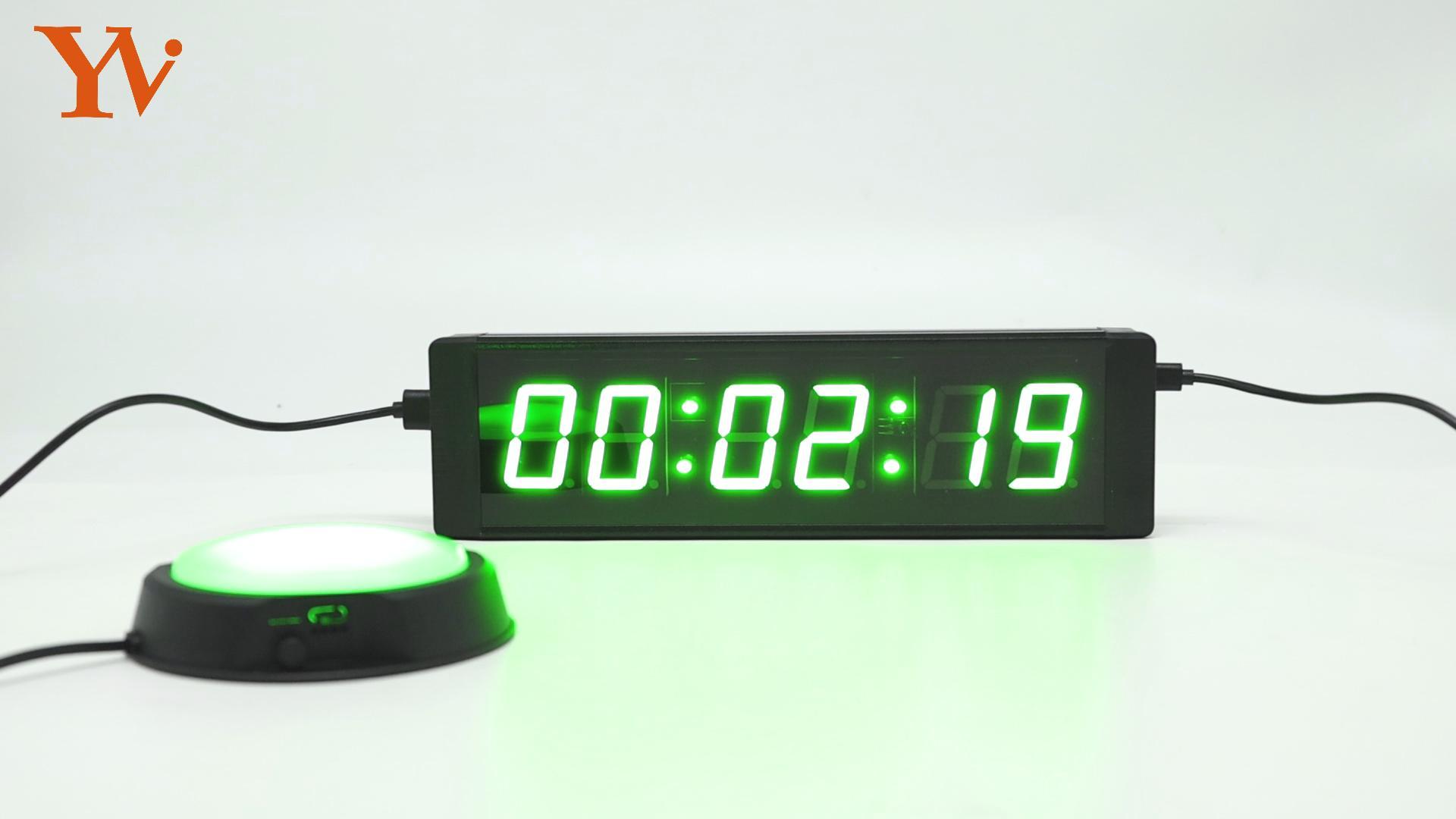 Amazon｜YZ ジムタイマー、スタート/ストップボタン付きジムクロック